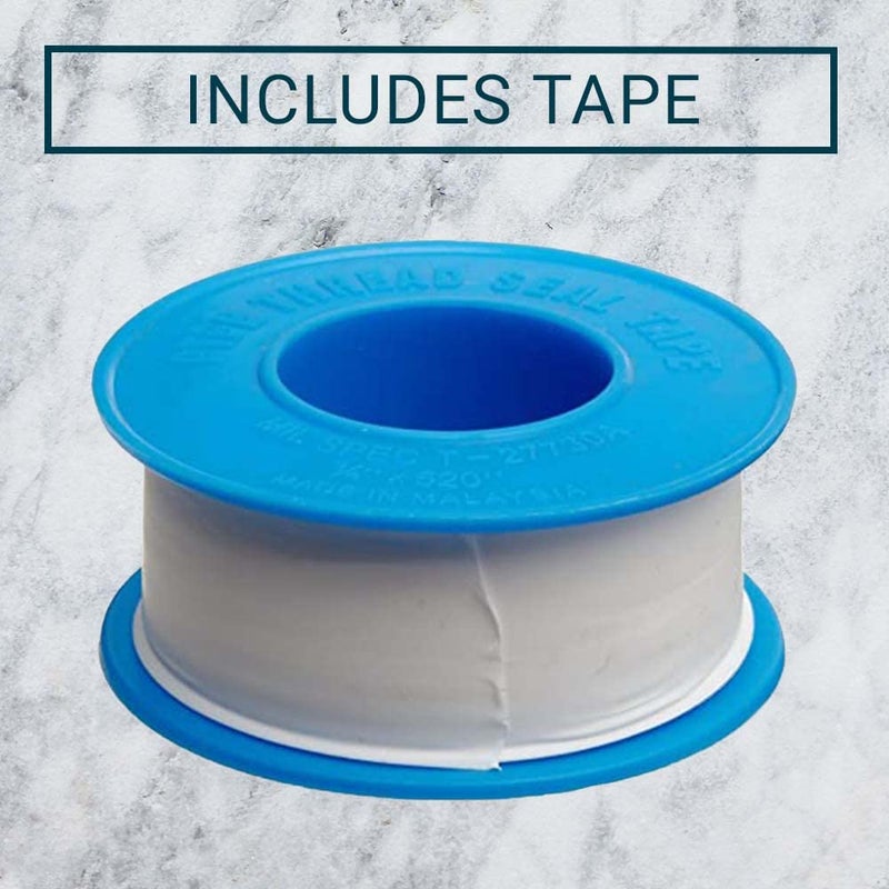 Speakman سبكمان، رأس دش فندقي عالي الضغط S-2005-HB-BN من النيكل المصقول - 2.5 جالون في الدقيقة قابل للتعديل لاستبدال رأس الدش في الحمام - Image 4